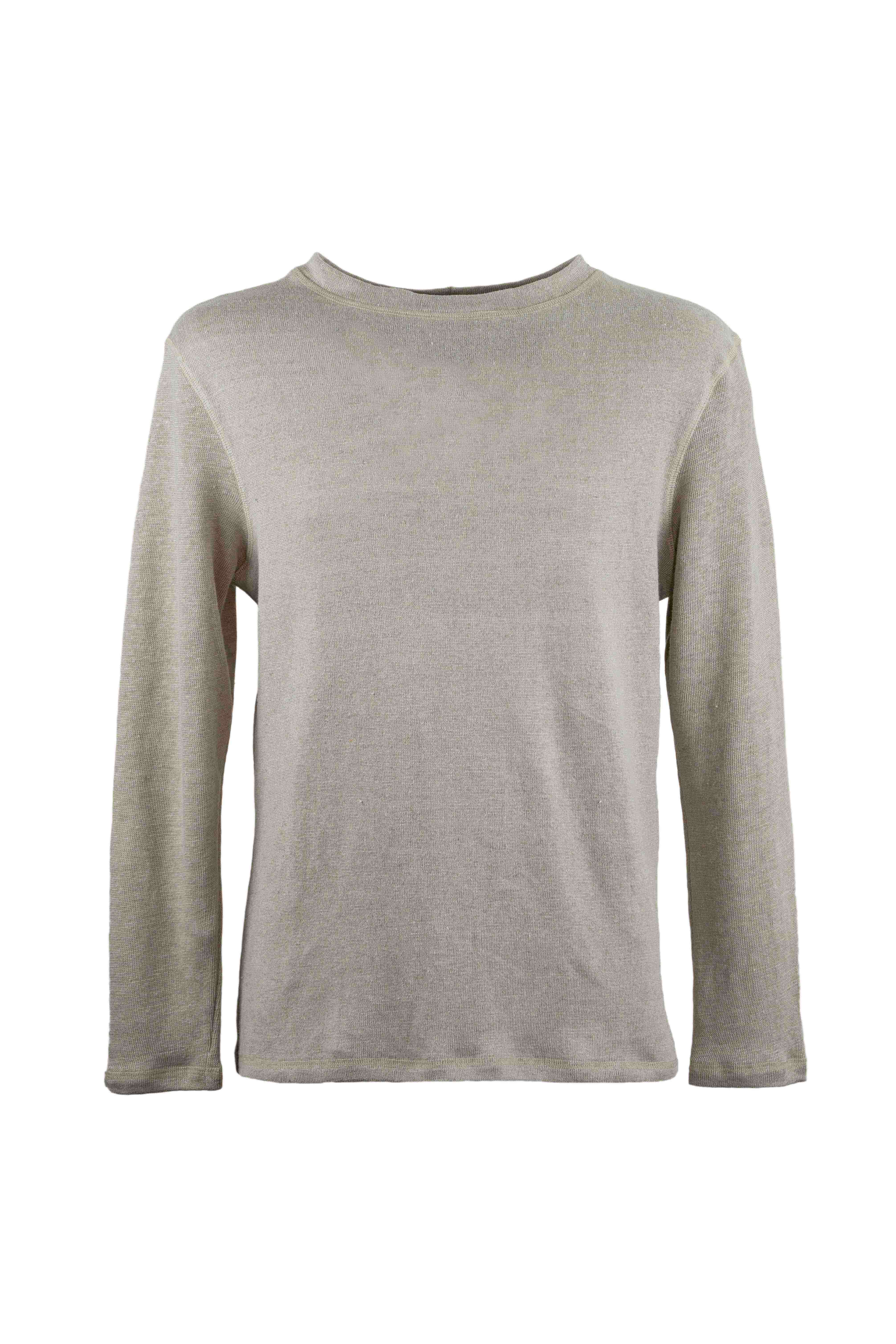 REWANA PÁNSKE TRIČKO RONALD, NATURAL, DLHÝ RUKÁV, 100% PRÍRODNÉ