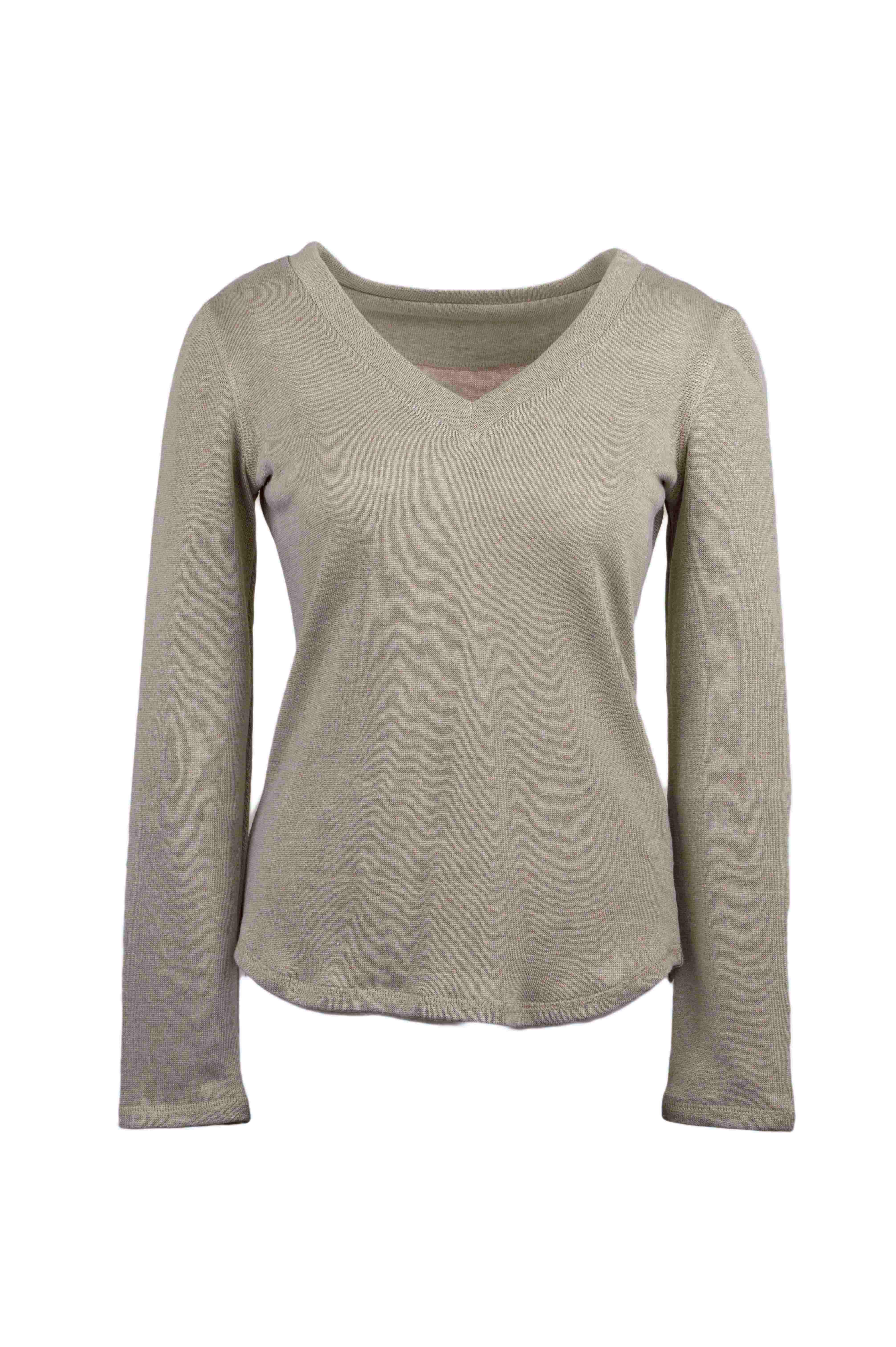 REWANA DÁMSKE TRIČKO ROSALIN, DLHÉ RUKÁVY, 100% PRÍRODNÝ CERTIFIKOVANÝ ÚPLET