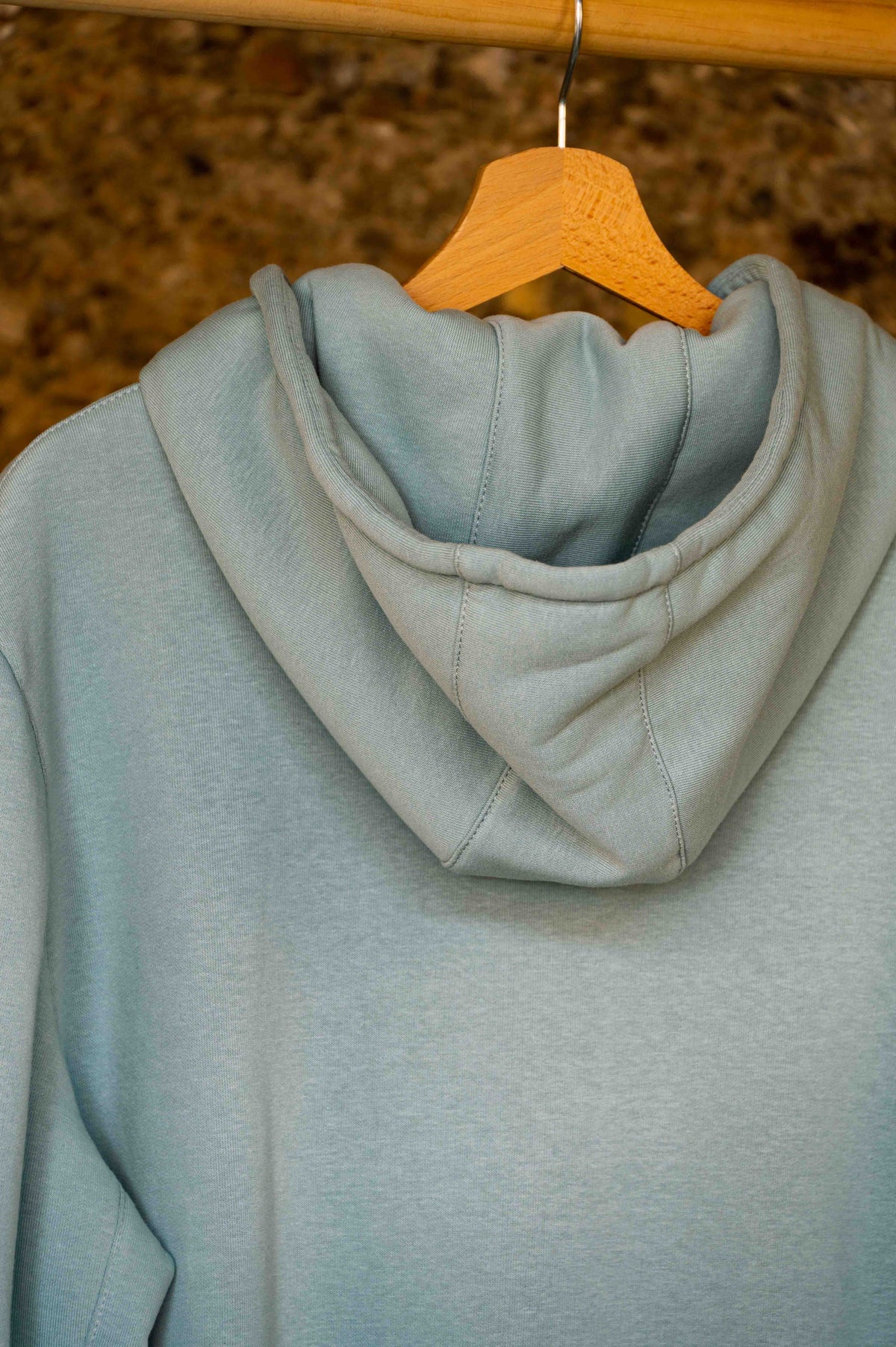 Pánska mikina REWANA na zips – detail