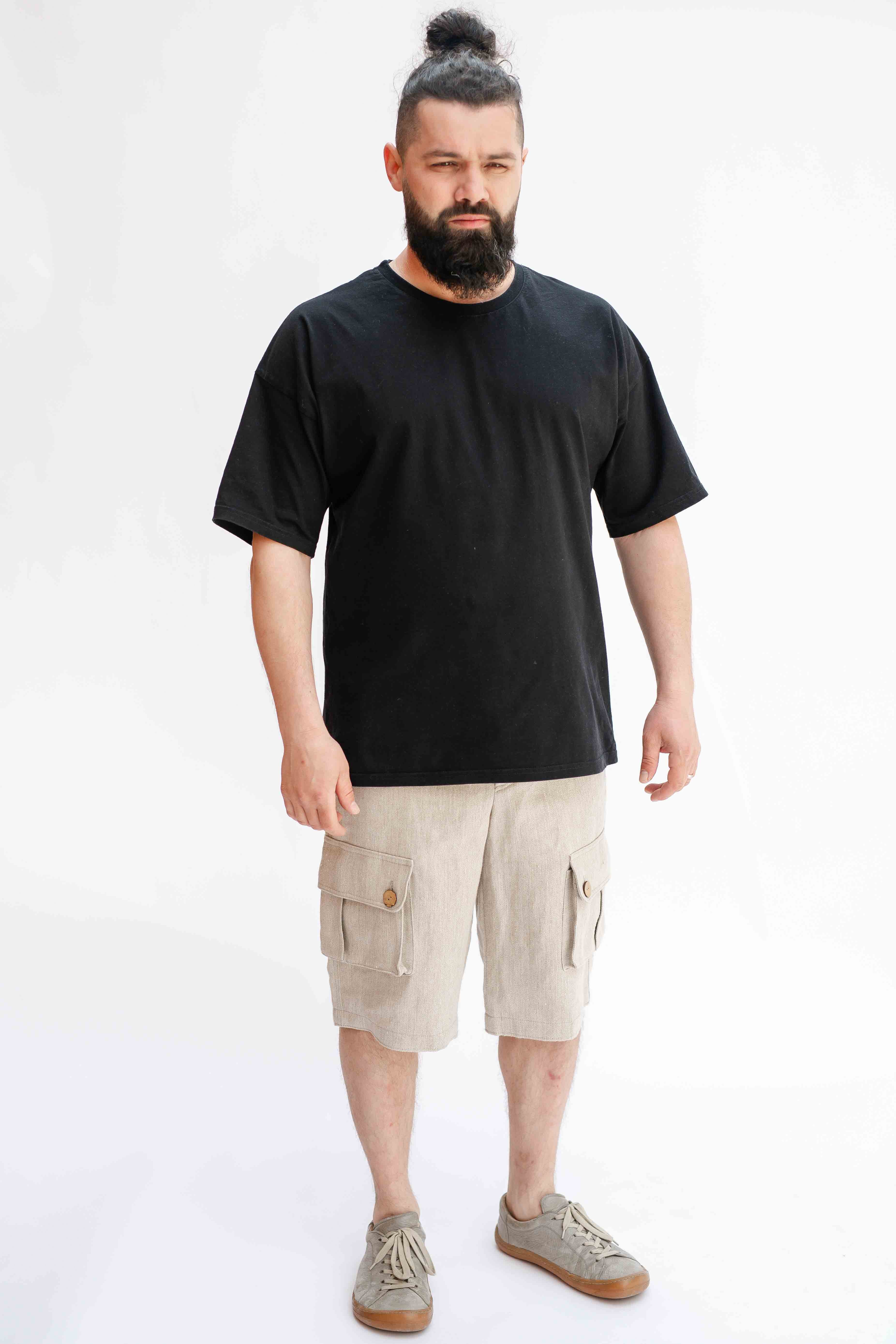 REWANA PÁNSKE OVERSIZE TRIČKO ČIERNE
