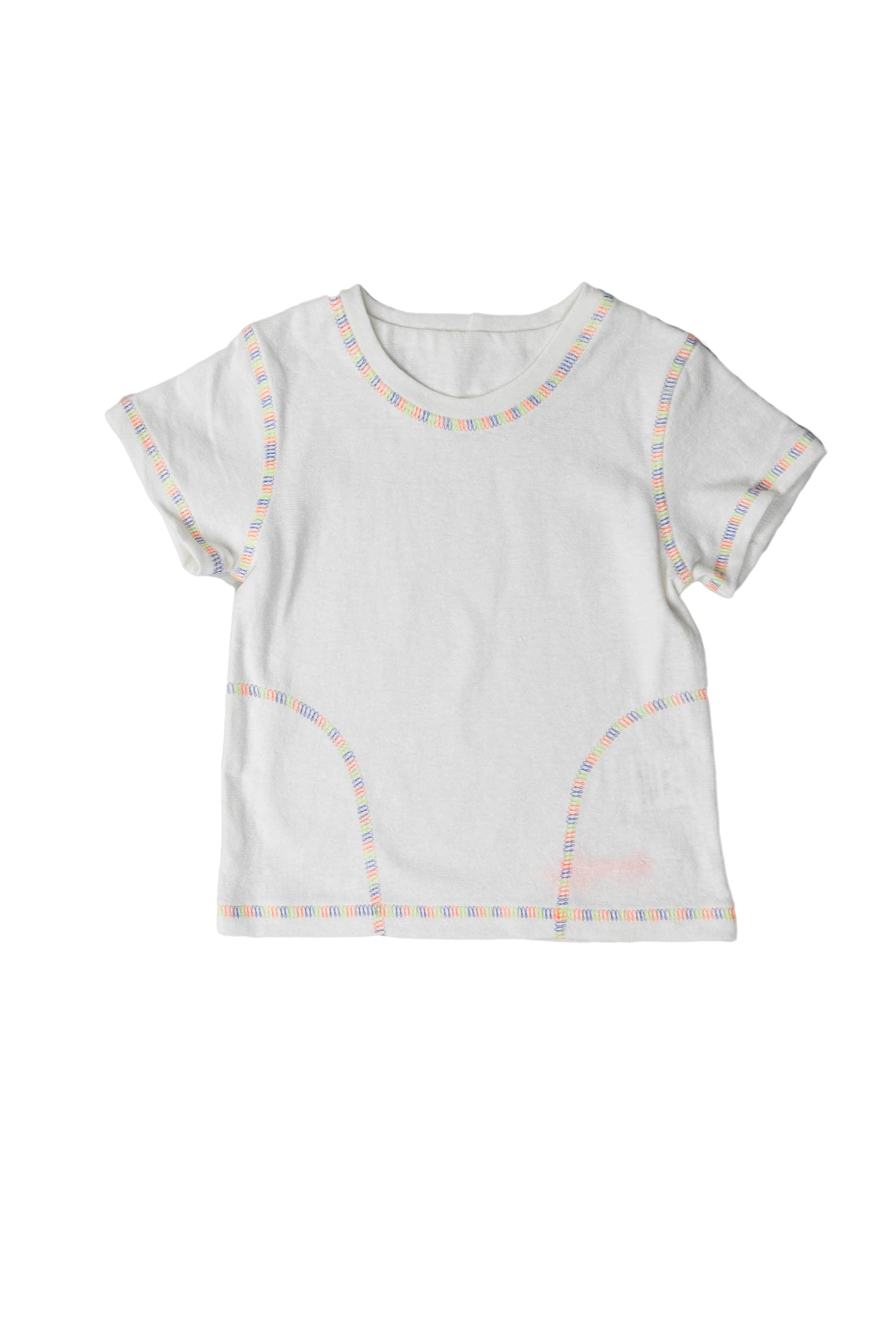 DETSKÉ TRIČKO KRÁTKY RUKÁV WHITE