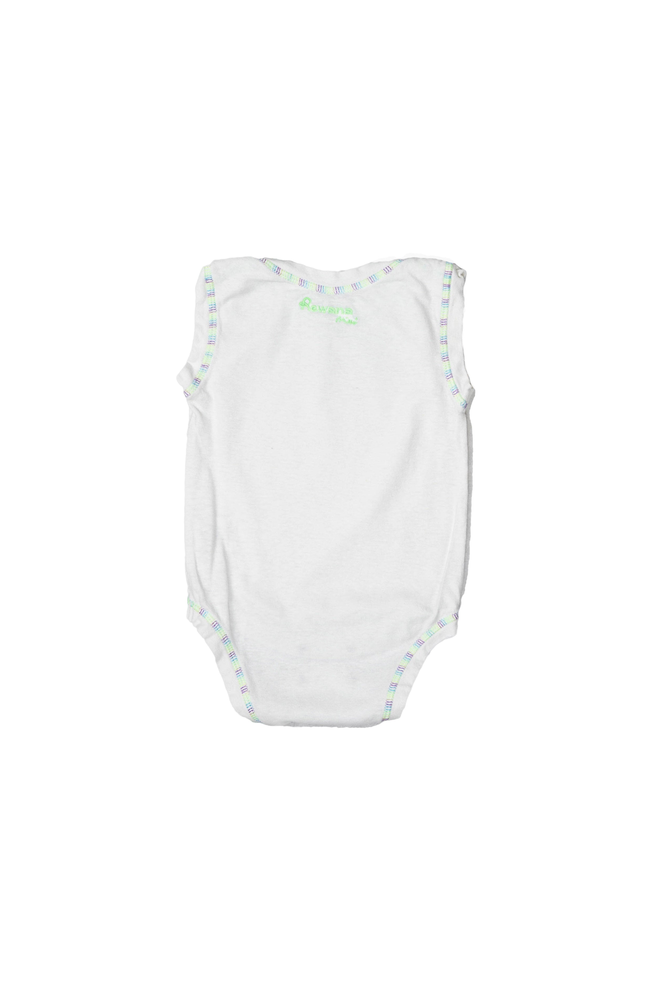 DETSKÉ BODY BEZ RUKÁVOV WHITE